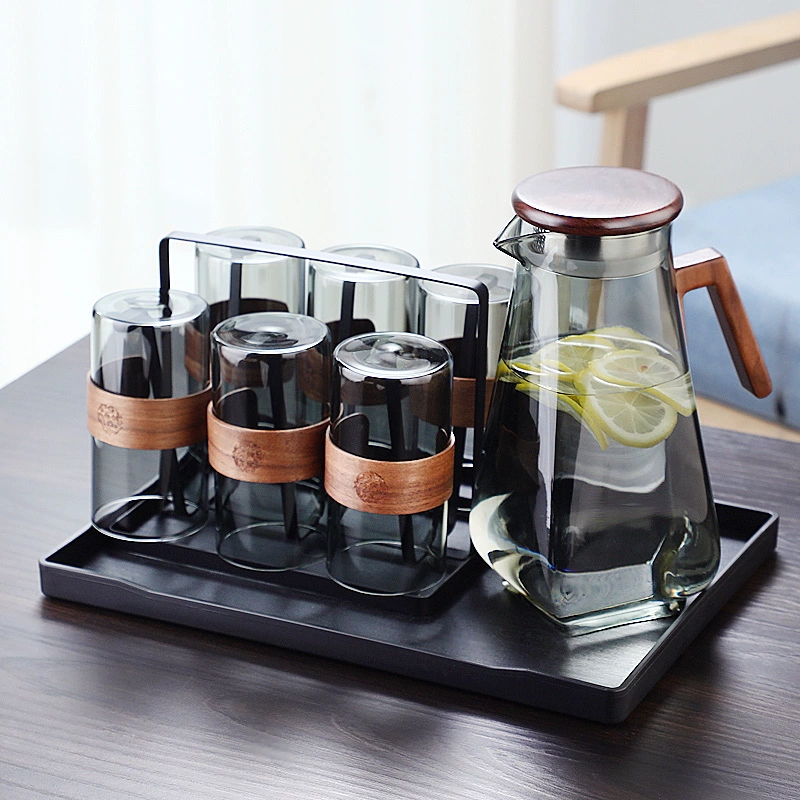 Glass set, high-quality style, anti-scald