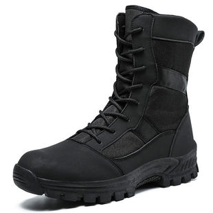 Outdoor Motorcycle Cycling Shoes, Men's Road Boots, Waterproof and Anti-Fall Motorcycle Boots, Boots, Anti-Fall Cycling Boots, Motorcycle Shoes