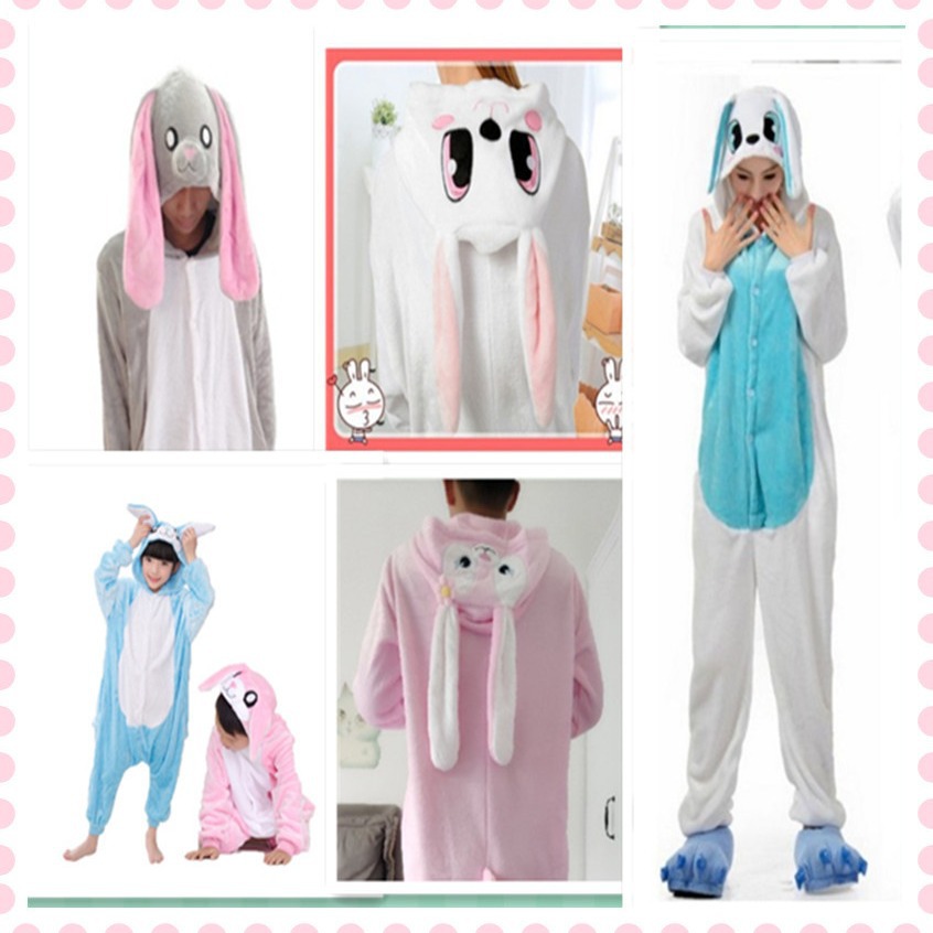 Flannel rabbit for men and women
