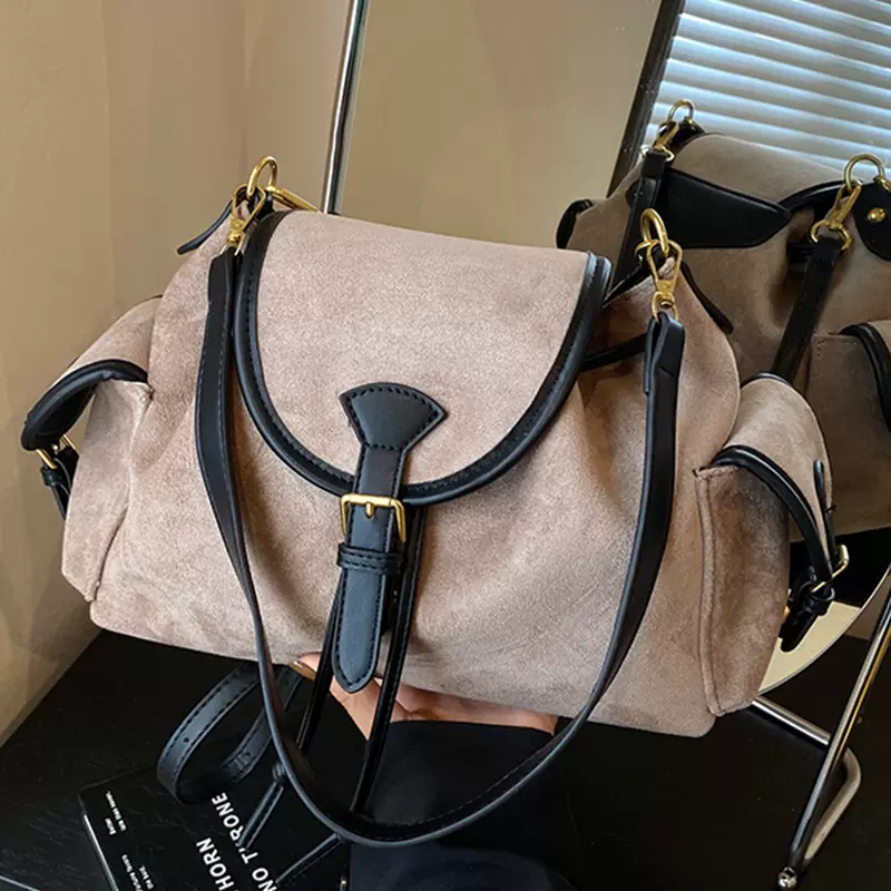 高级感复古包包女2025新款跨境复古大容量单肩包时尚轻奢单肩包潮