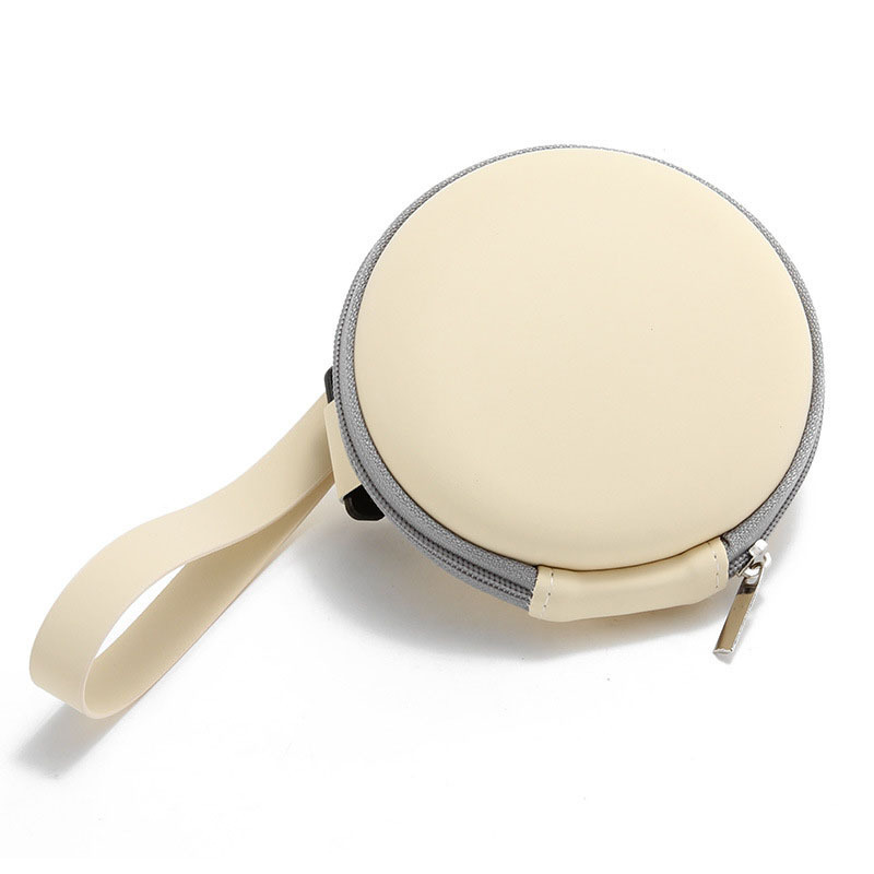 Fashionable Folding Sunglasses Storage Bag Glasses Storage Box eva Round Zipper Bag Air Cushion Sunglasses Box