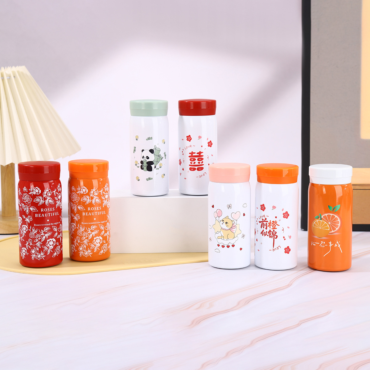 迷你口袋保温杯304不锈钢便携密封随行杯创意小巧婚庆假日杯批发