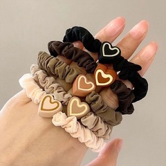 Simple and Elegant Headband Rubber Band for Women, High-Elasticity and Durable Hair Tying Accessory, Cartoon Hair Ring for Summer