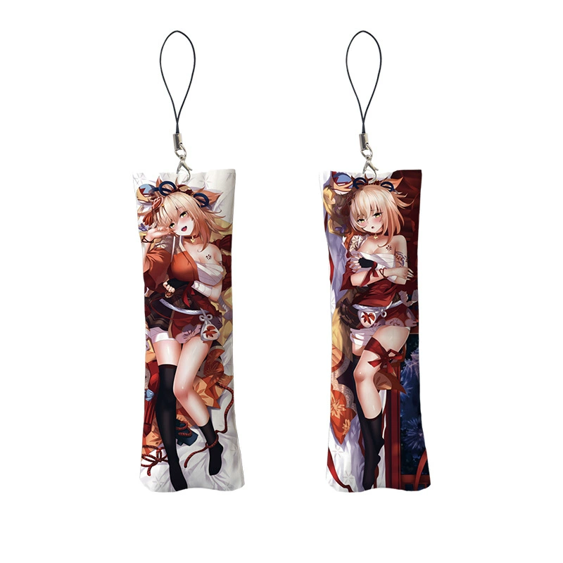 [小抱枕钥匙扣迷你挂件Mini Dakimakura魈钟离八重子书包挂件] → мини-подушка брелок ключей маленький подвесной брелок рюкзачок