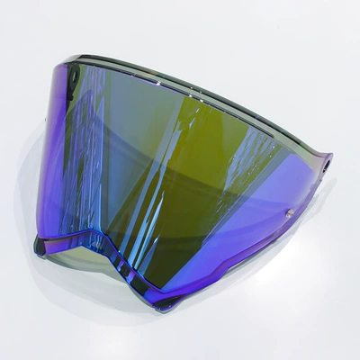Dəbilqə (Kaska) aksesuarları – mask windshield - plating-blue