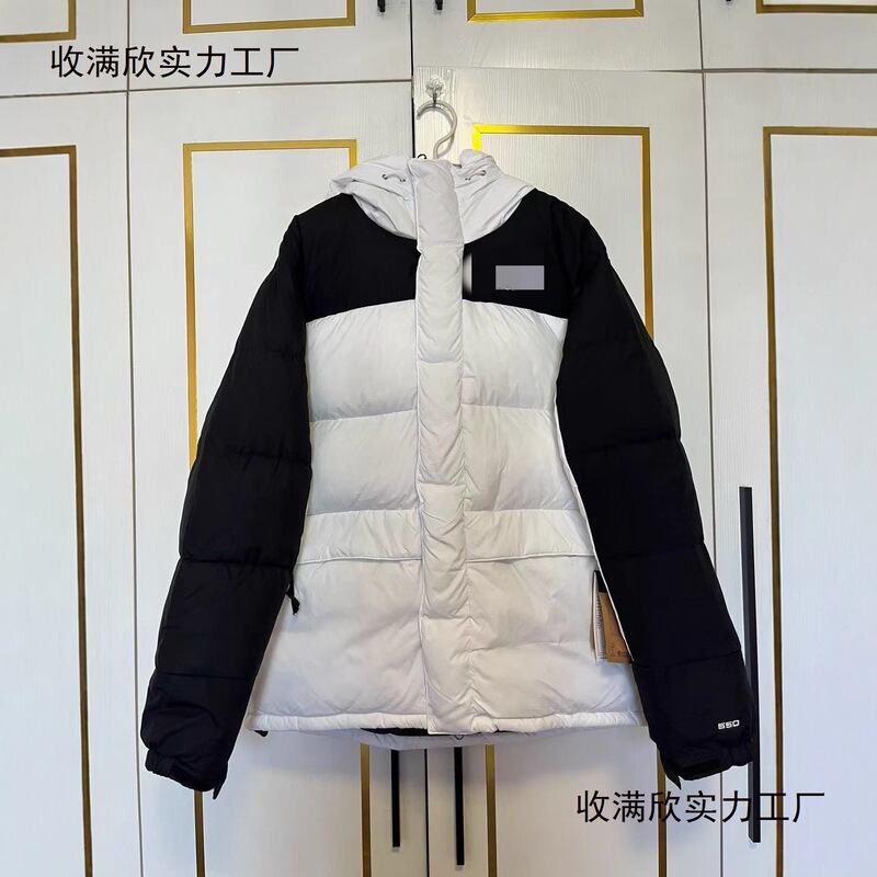 Putian North Face Himalayan down Jacket with Multiple Pockets and Hood, Peak Model for Men and Women, Winter Style, Couple's Jacket