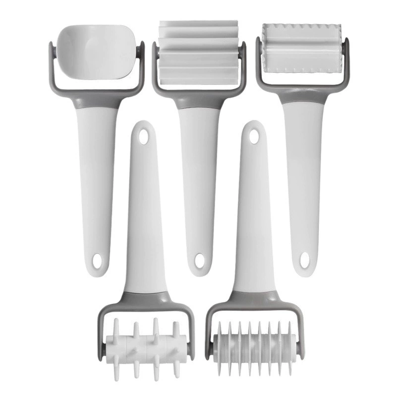 Многофункциональный антипригарный пресс для теста, пластиковый пресс для теста с рисунками, креативная форма для лепки цветов, пресс для лапши, универсальный пресс