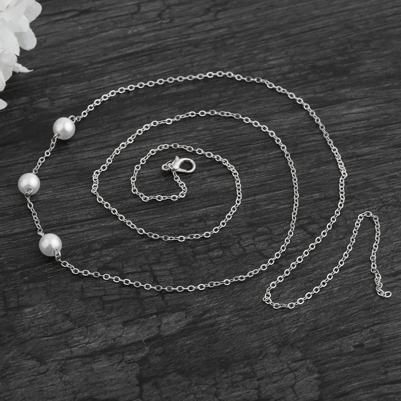 Fashionable jewelry, sexy accessory pearl, boho style