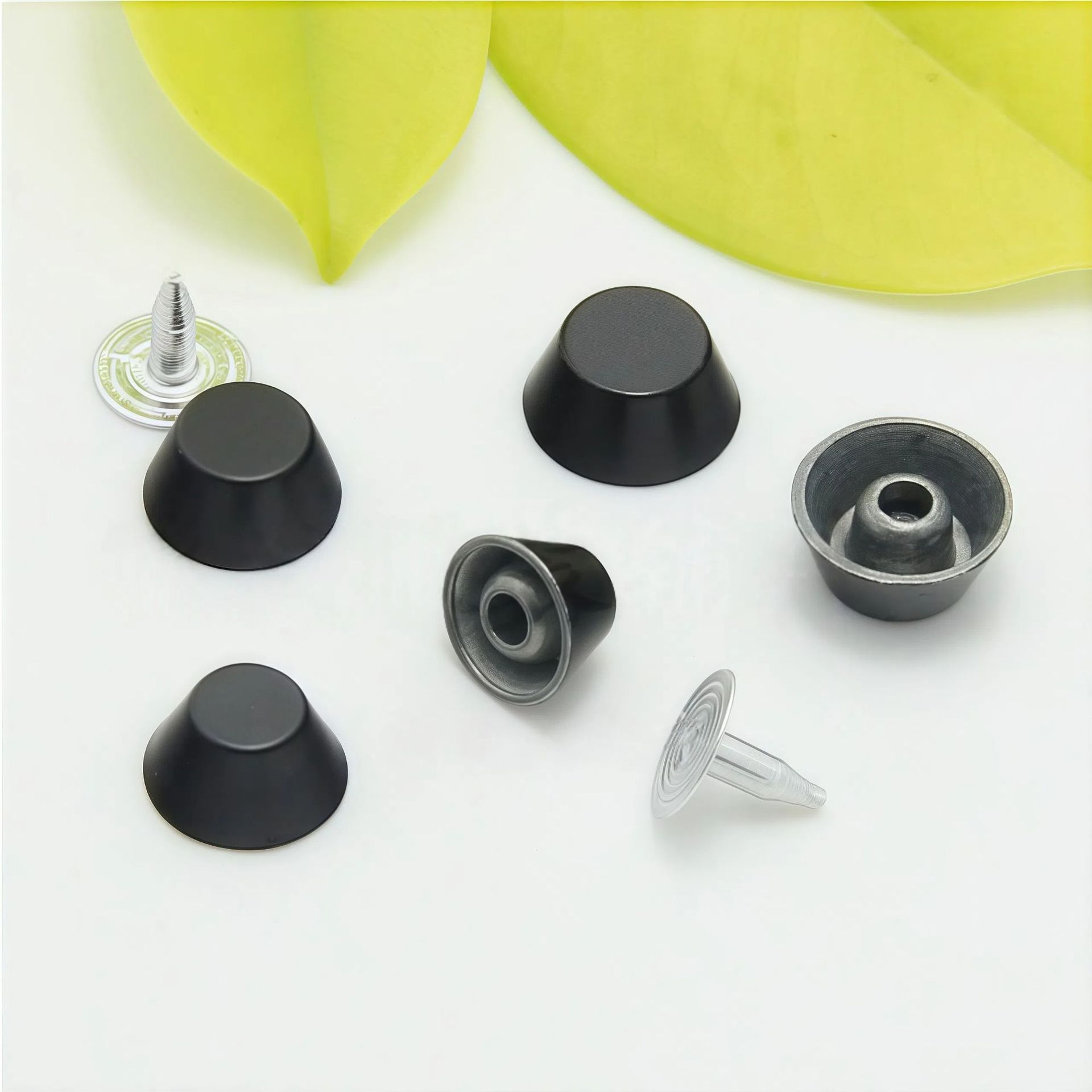 厂家直销 锌合金水桶帽钉 喷黑油撞钉 铆钉