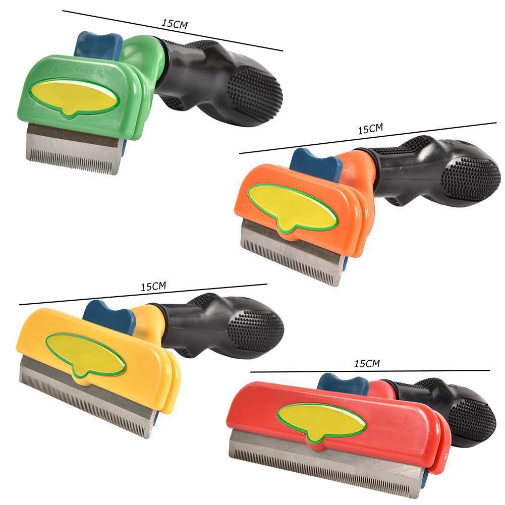 Pet Dog Cat Hair Removal Brush Trimmer Comb Shedding Rake