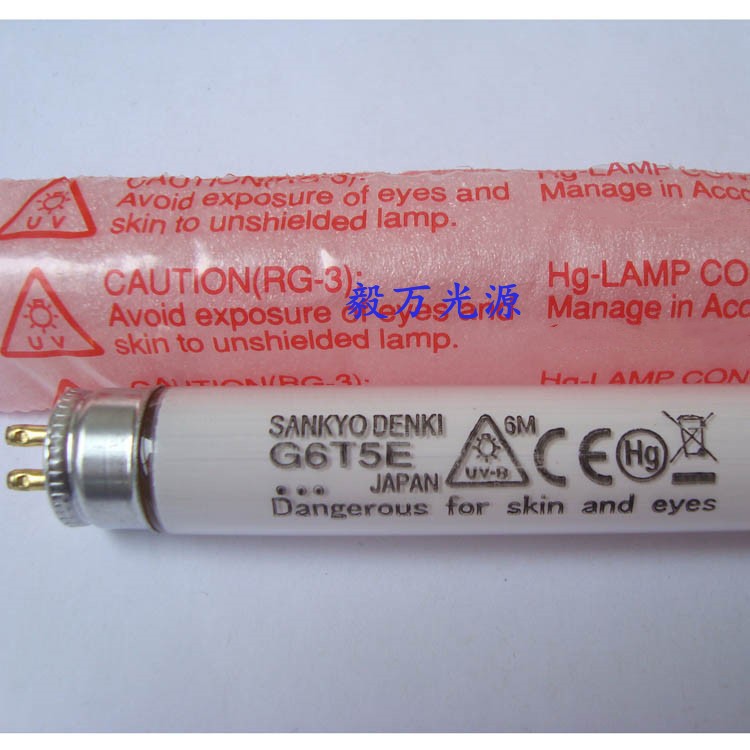 SANKYO DENKI Three-component G6t5e Gene Detection Gel Meter Lamp / Aging Test UV-B Lamp