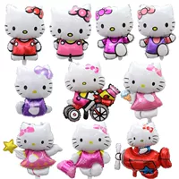 Hello Kitty, hello kitty, мультяшный детский шар, вечернее платье, подарок на день рождения