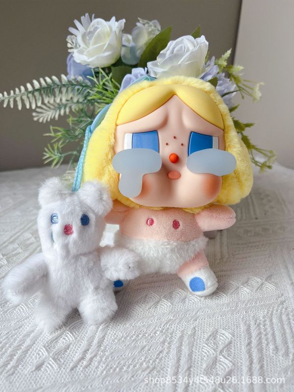 CRYBABY涙工場ストラップ国境を越えた東南アジアの泣いている人形のぬいぐるみが萌えているキーホルダーバッグのプレゼント|undefined