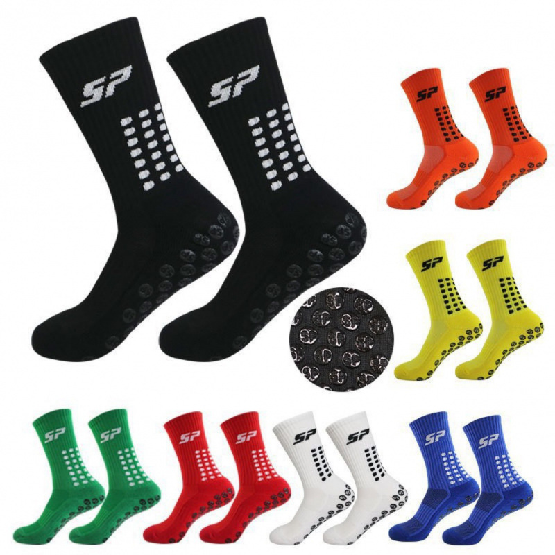 Sp Sports Socks, Non-Slip Dotted Football Socks, Running Socks, Sports Socks, Mountaineering Cycling Socks, Training Socks