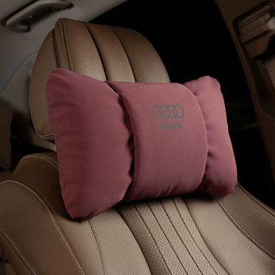 Pillow A3/A4L/A5/A6L/Q3/Q5/Q7 Car-Specific Seat – Headrest - butterfly-style-volcano-red-audi-headrest-single-pack