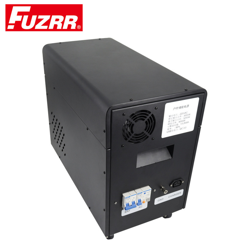 Outdoor Power Supply Fast Charging 3000W High Power 220V Mobile Energy Storage Power Supply Large Capacity Emergency Backup Battery