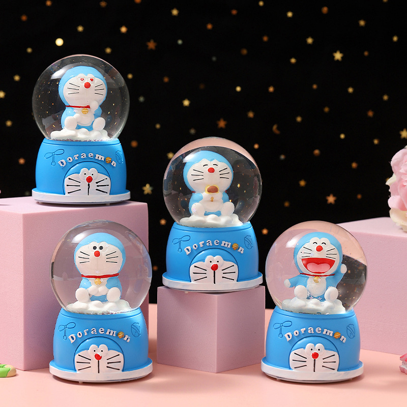 Varias Bolas de Cristal Luminosas con Diseños Creativos y de Dibujos Animados, Adornos Decorativos de Gran Venta, Regalo para Fiestas, con Luz, Mayorista