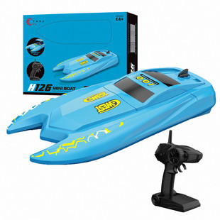 Foreign trade new 2.4g remote control boat small two-body electric speedboat charging racing model rowing boat children's toy boat