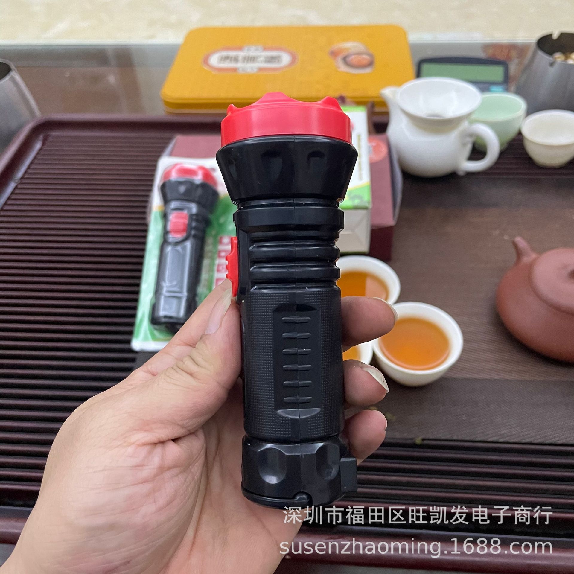 LED手电筒 宝莲灯+侧灯