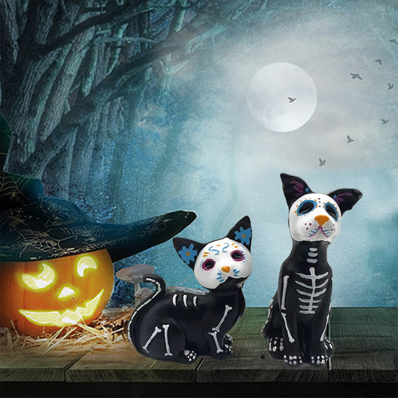 越境メーカーのハロウィン樹脂工芸品のお化け祭りの装飾品が可愛いです。|undefined