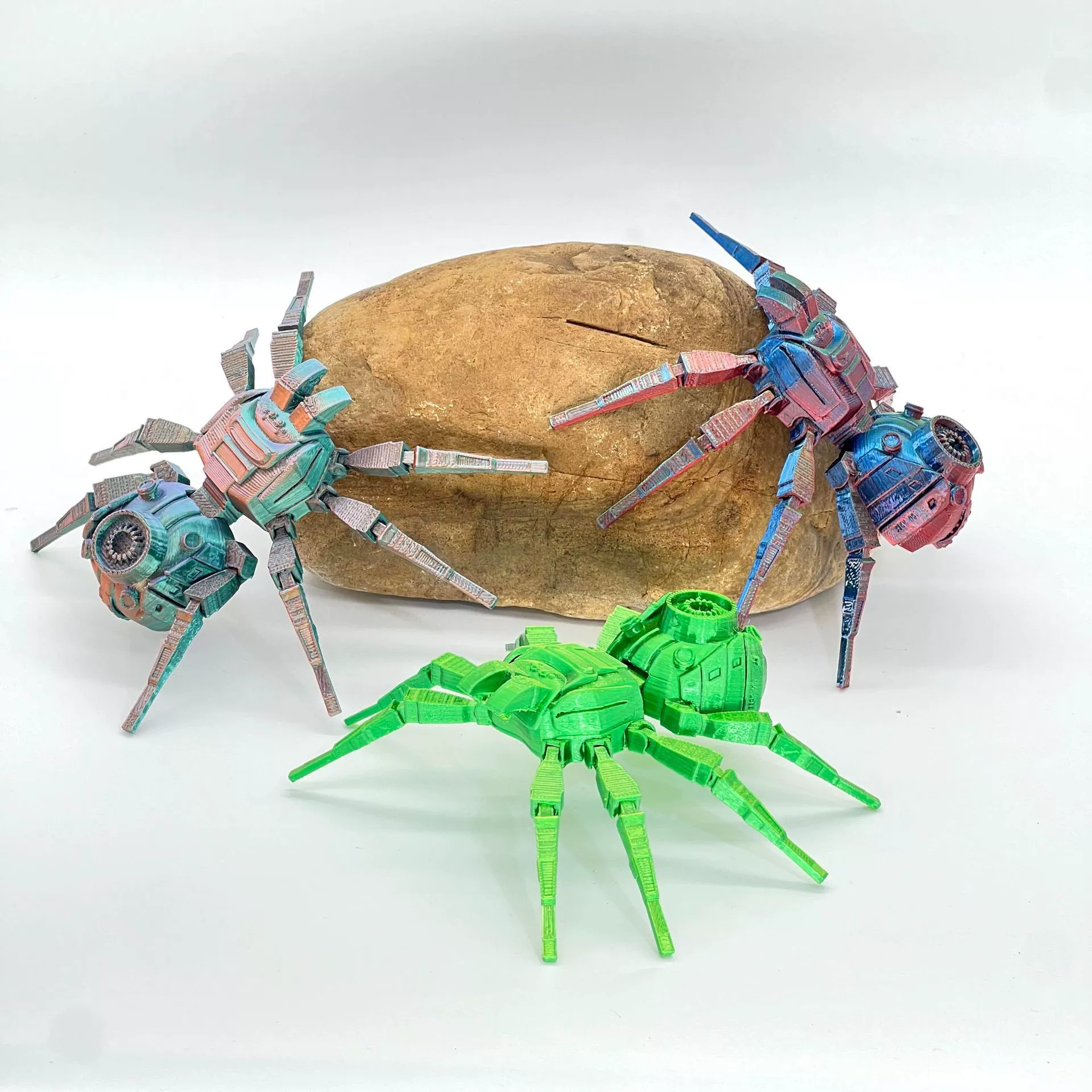 3d печать трансграничных креативных пауков суставов может быть активная симуляция животных креативная модель украшения оптом подарок украшения