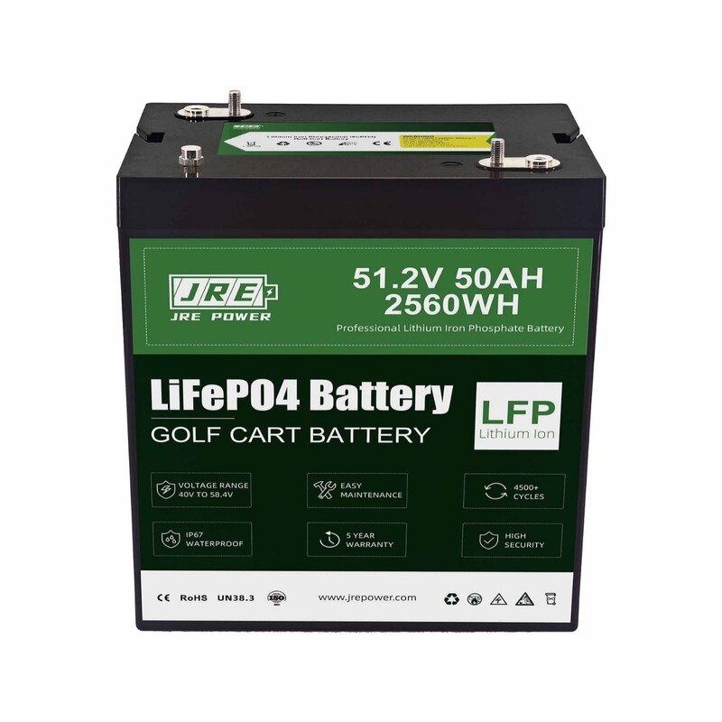 Golf GC2 shell 48V50Ah lithium iron phosphate low-speed car sightseeing car golf cart electric lithium battery