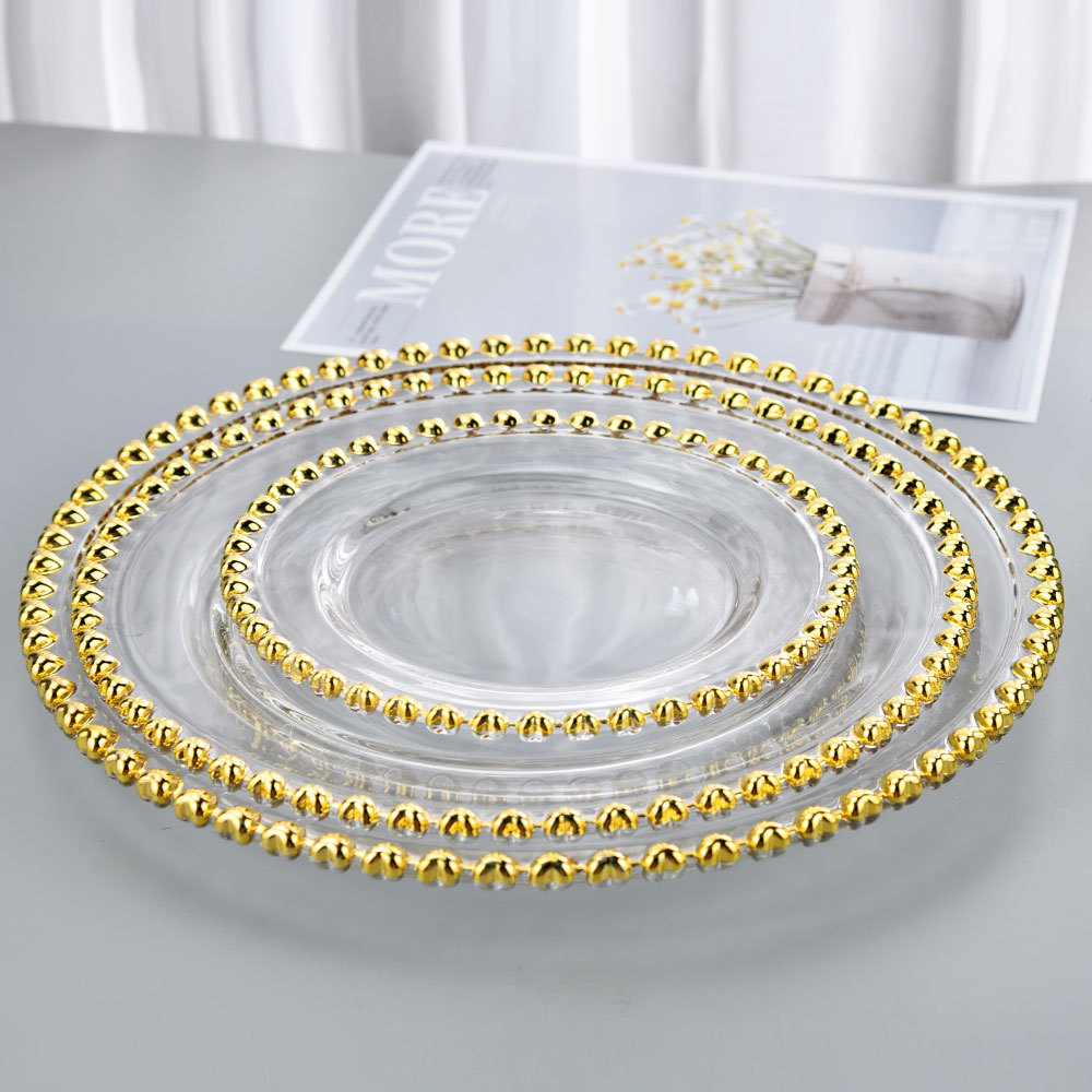 捷克歐式愛(ài)心形帶腳點(diǎn)心干果多功能盤 現(xiàn)代輕奢高顏值蛋糕糖果盤