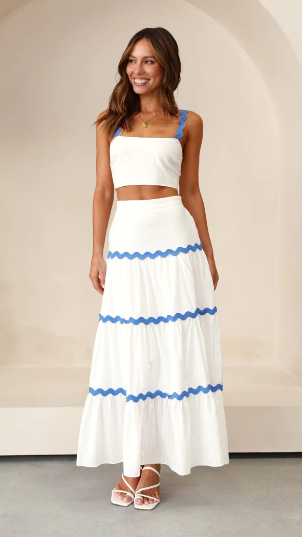 329g Weight Sleeveless Sleeve Length Spandex, Polyester Fabric Type Skirt Co-ord Set Sets Type 2 Pieces Set Quantity Daily Occasion U Neck Neckline Regular Fit Fit Type Solid Color Pattern Summer, Spring Season Women's Gender Preppy Style, Classic Style Style Daily Women's Preppy Style Classic Style Solid Color Spandex Polyester Skirt Co-ord Set Skirt Sets 39