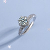 Small design wedding ring, fashionable jewelry