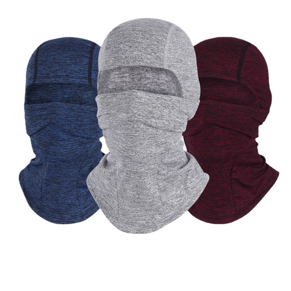 Autumn and winter riding warm headgear outdoor sports windproof cold-proof headscarf ski hat warm thickened mask pullover hat