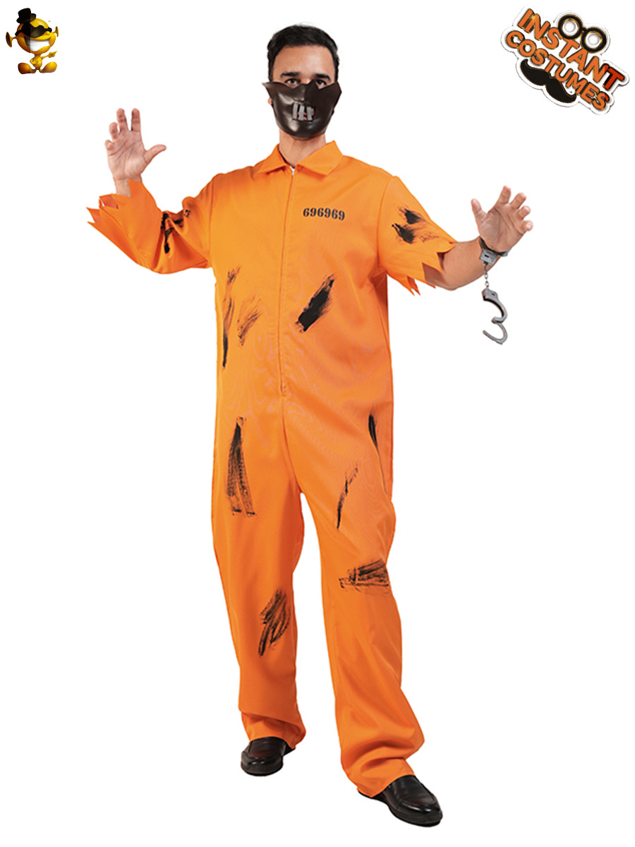 Halloween transfronterizo prisionero hombre trajes de fiesta trajes de escenario trajes COS trajes de juego de rol