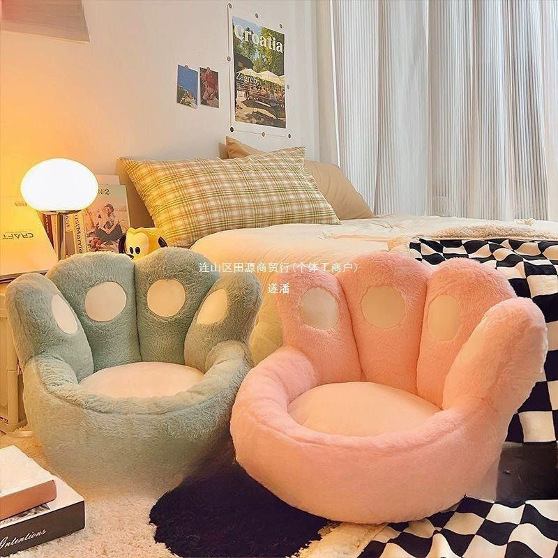 Подушка для сидения в виде кошачьего когтя, напольная подушка для ленивого сидения, татами для спальни, дома, балкона, эркера, мягкая подушка для пола