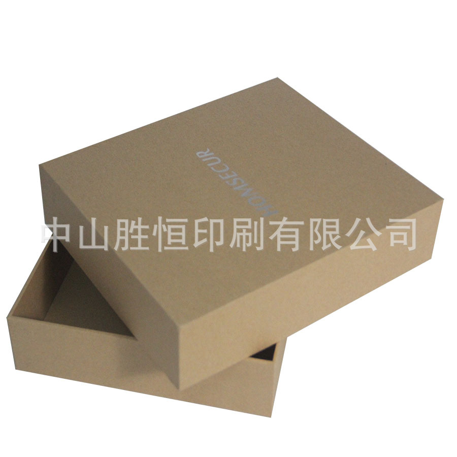 厂家定 制牛皮纸包装盒 烫银天地盖纸盒香水茶叶内裤袜子精美礼盒