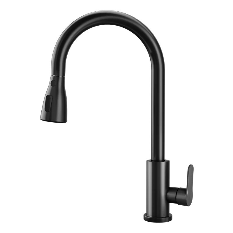 Grifos de extracción de agua de cascada de lluvia volante Grifos de fregadero de cocina Grifos de acero inoxidable Grifos de lavabo de verduras