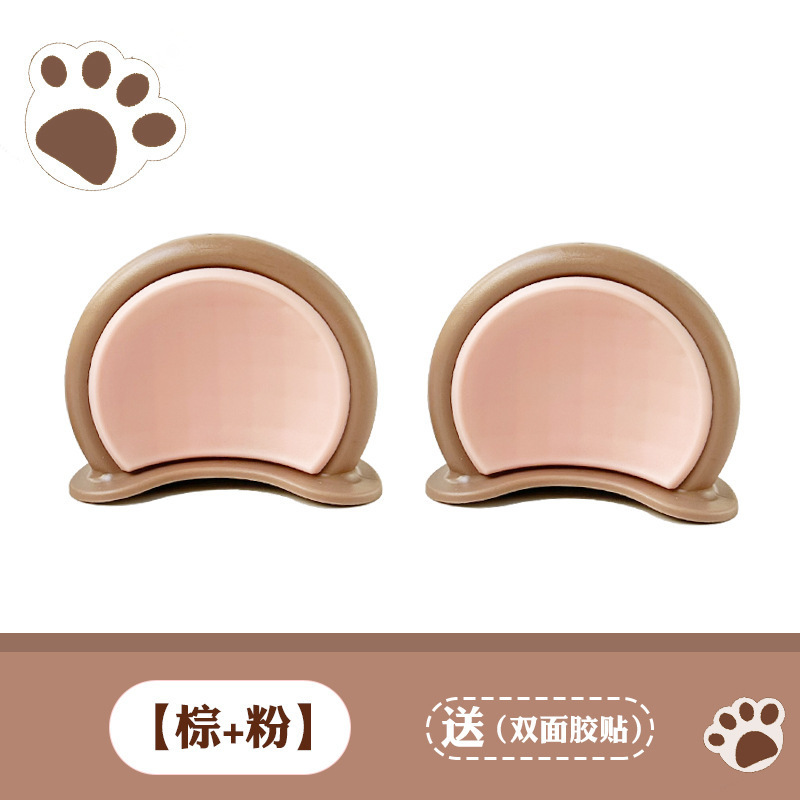 Diàndòngchē – Auto Parts and Accessories Cat Ears - bear-brown-pink-1-pair