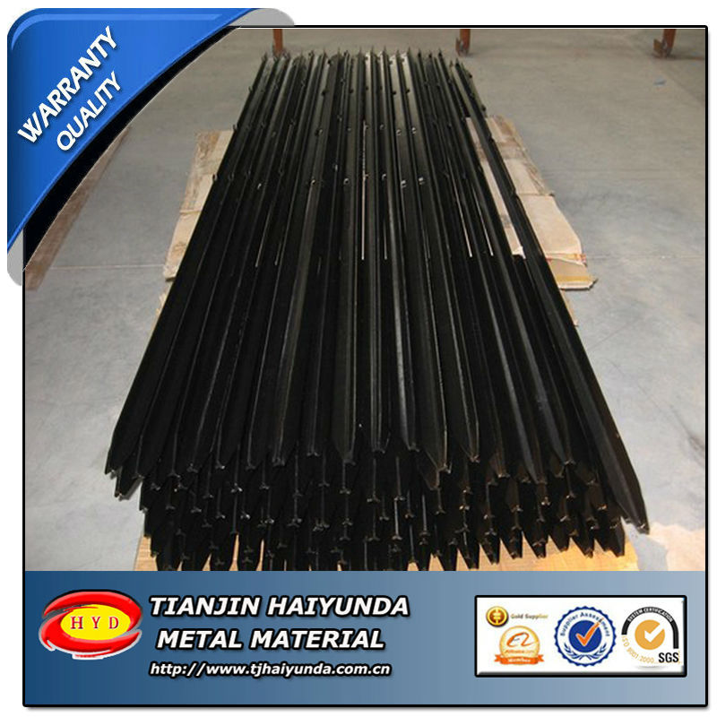 价格优惠Q235Y型篱笆桩/Y型立柱/丝网立柱/牧场围栏