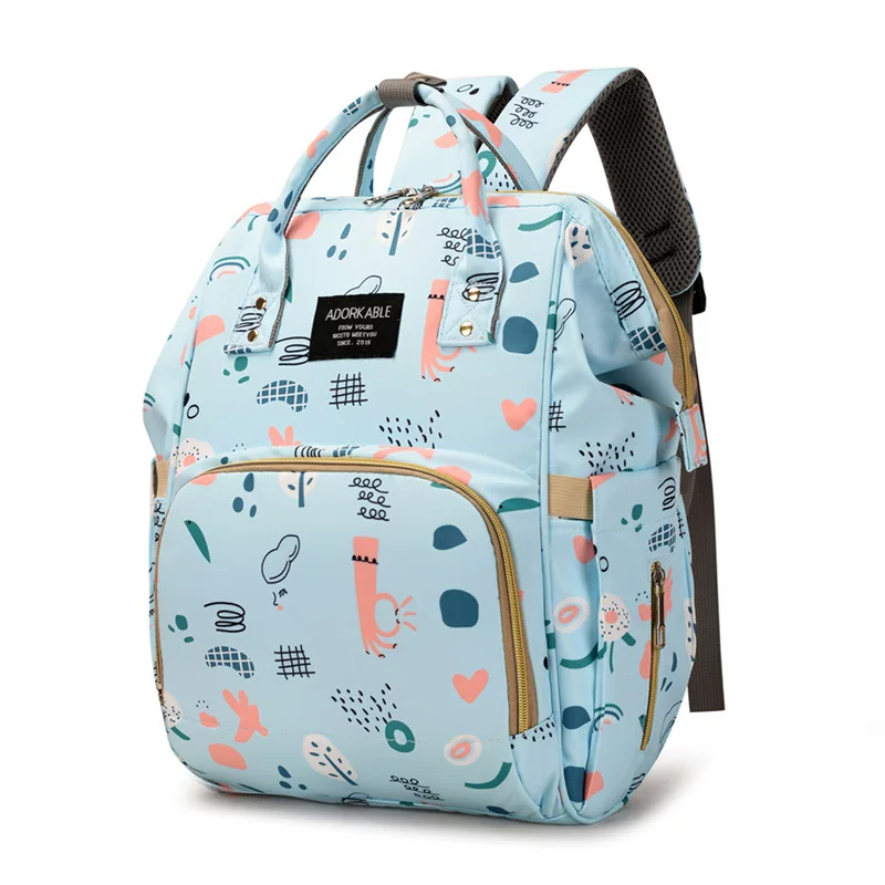 Вместительный рюкзак для мамы и малыша для прогулок, ручная универсальная водонепроницаемая сумка