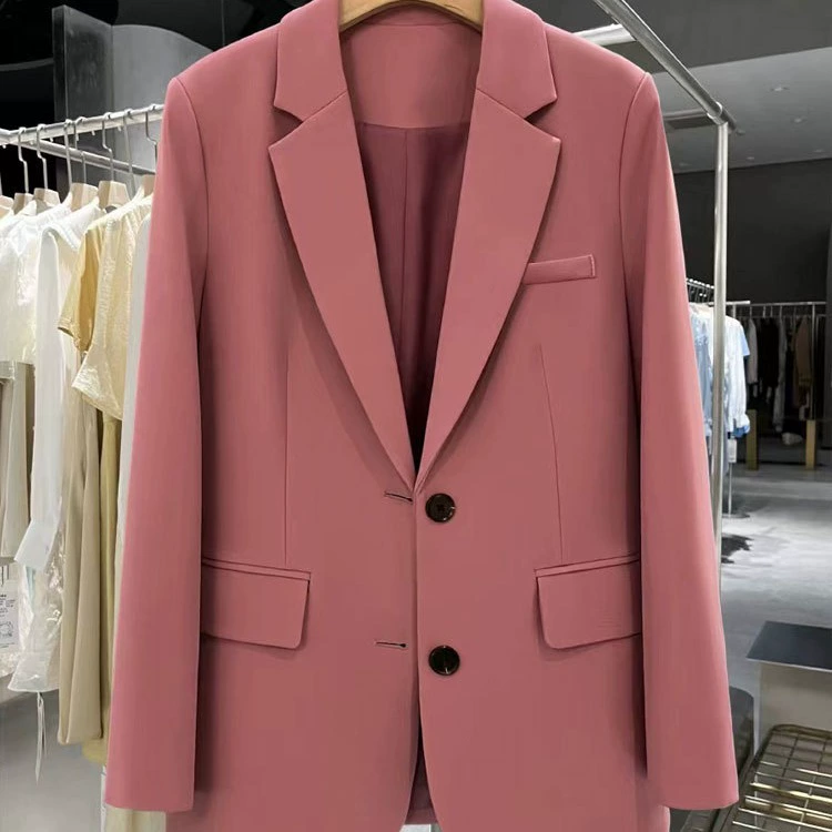 Плюс размер женщин новый костюм куртка Толстая сестра тонкий свободный костюм [0913]