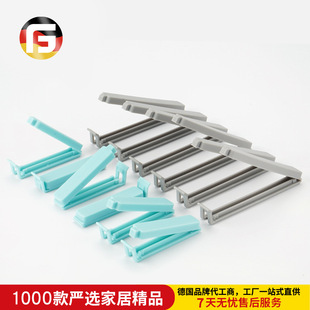 Snack Sealing Clip 12 Pieces suit Magnetic Clip Food Bag Sealing Clip Tea Moisture-proof Clip Plastic Bag Sealing Clip