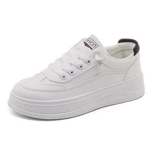 2024 Spring New White Shoes Women's Shoes Student Breathable Versatile Sports Casual Dad Shoes Soft Soled Spring and Autumn