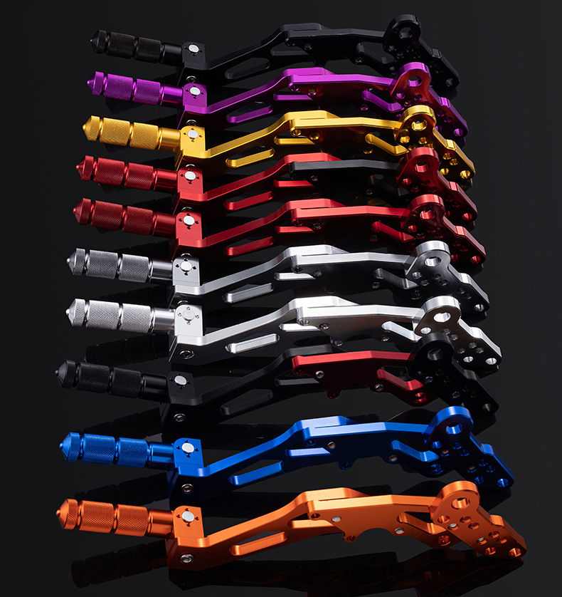 Monkey Electric Scooter M3/M5 Foot Pedal Footrest Electric Motorcycle Little Monkey Doll Modified Front and Rear Aluminum Alloy Pedals