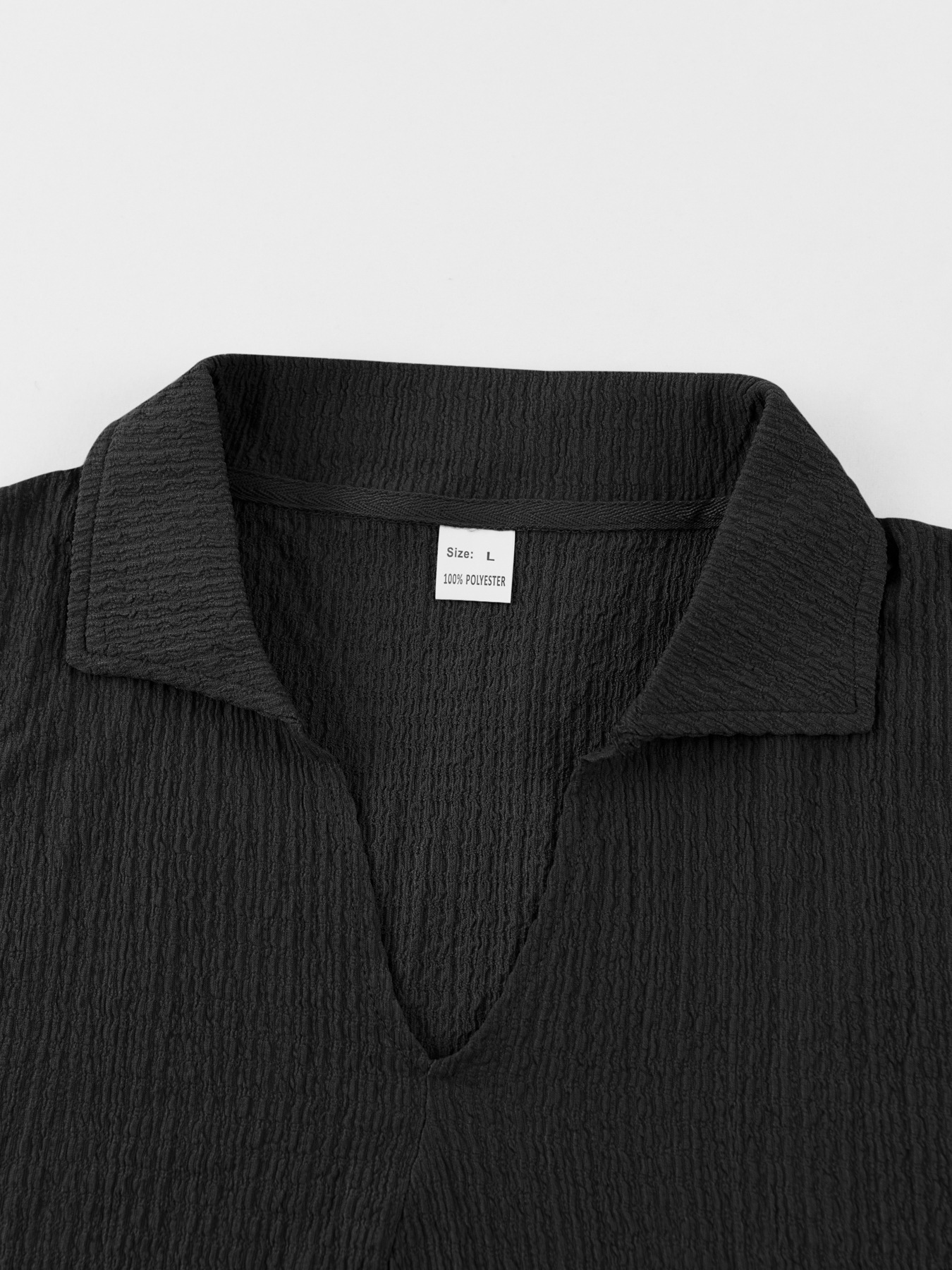 Casual Men's Two-piece Set Solid Colour Spring Summer Commuter_voghion.com