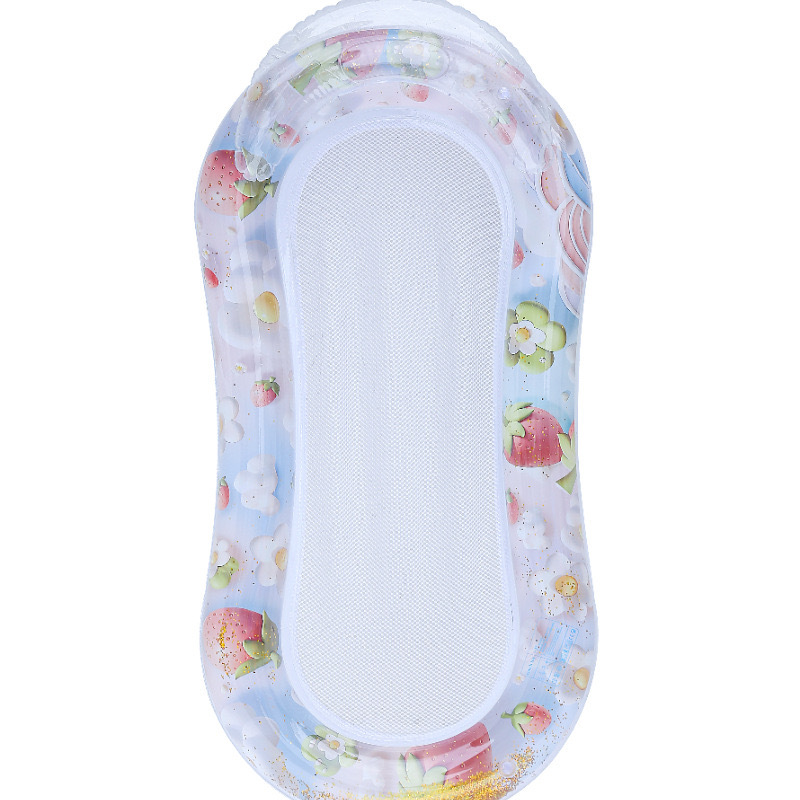 컬러풀 스트로베리 메쉬 라운지 체어 (510g)