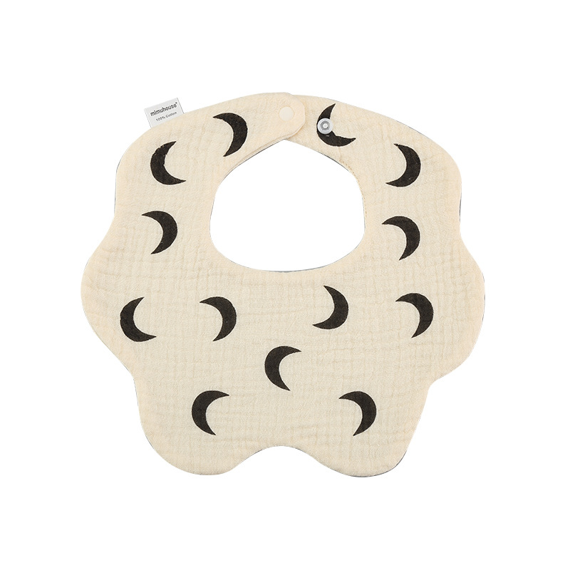 Babero de Pétalos de Gasa para Bebé de Gasa de Algodón, Transpirable, Absorbente de Agua, para Bebés image 101