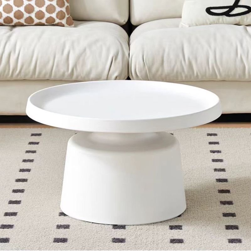 대형 흰색 커피 테이블 + 두꺼운 버전