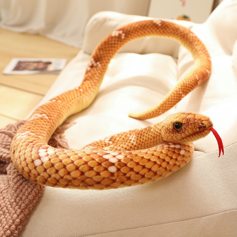 Cross-border supply simulation snake fake snake plush toy snake trick spoof cobra doll children's toy zodiac snake Cross-border supply simulation snake fake snake plush toy snake trick spoof cobra doll children's toy zodiac snake
