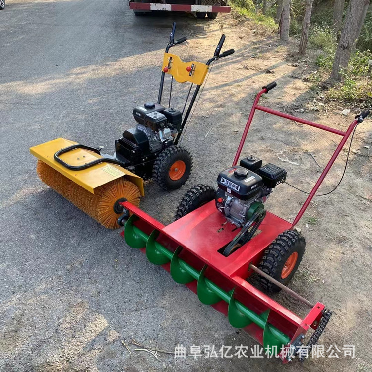 道路应急救援扫雪机电启动全齿轮道路清雪机学校工厂游乐园除雪机