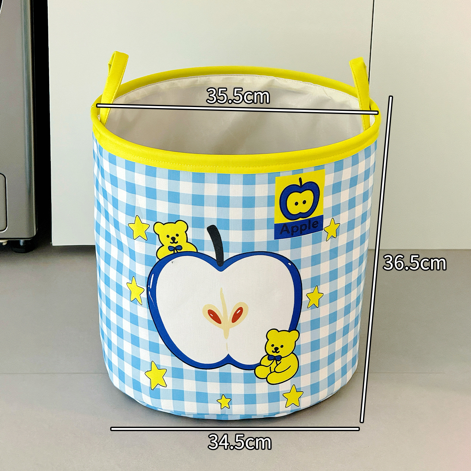 Cesta de ropa sucia plegable de alto valor facial lavandería casera baño cesto de ropa sucia adorable almacenamiento de juguetes de ropa de gran capacidad