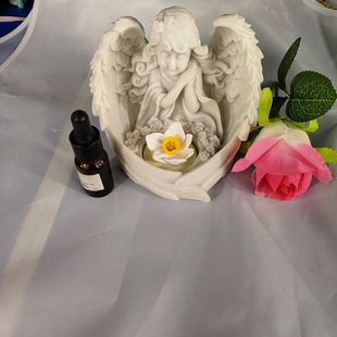 Angel Baby Base Crafts Home Hotel Decoration Narcissus Diffusing Stone Fragrance Solid Aromatherapy