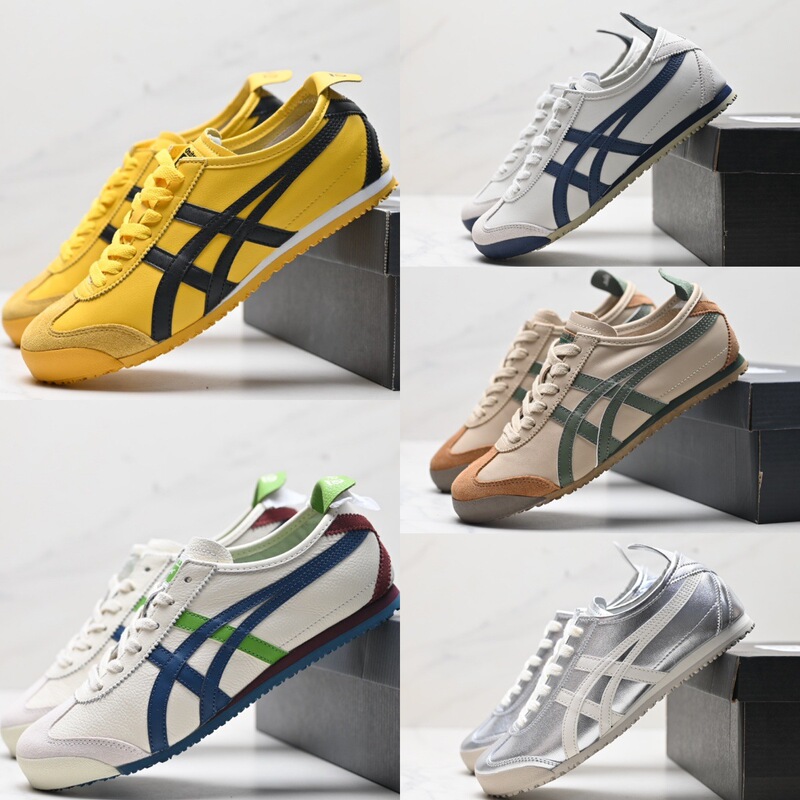 [Hot-Selling Item] Puyuan Guijiahu Mexico66 Classic Retro Lace-Up German Training Low-Top Unisex Sports Casual Sneakers